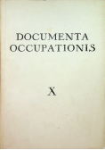 Documenta occupationis X