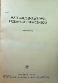 Materiałoznawstwo przemysłu chemicznego