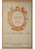 Od Siedmiu Kotów do Owcy Kabaret 1946 - 1968