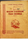 Maszyny Elektryczne prądu zmiennego Część II