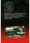 Instrukcje pracy kontrwywiadowczej Wojskowej Służby Wewnętrznej wraz z instrukcjami prowadzenia dokumentacji i ewidencji 1957 - 1990