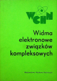 Widma elektronowe związków kompleksowych