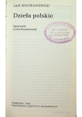 Kochanowski Dzieła polskie