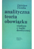 Analityczna teoria obowiązku