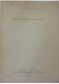 Old english essentials