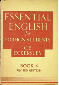 Essential english for foreign students
