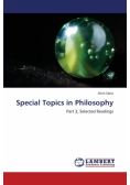 Special Topics in Philosophy