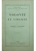 Volonte et Liberte 1913 r.