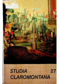 Studia Claromontana Tom 27