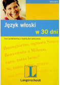 Język włoski w 30 dni z kasetą i płyta CD