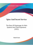 Spies And Secret Service