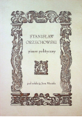 Stanisław Orzechowski pisarz polityczny