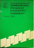 Terminologia polskiego pasterstwa górskiego