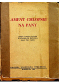 Lament chłopski na Pany 1946r
