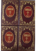 Biblia to jest Księgi Starego i Nowego Testamentu Tom 1 do 4 Przedruk z 1599 r.