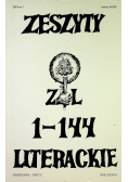 Zeszyty literackie 1- 144
