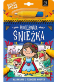 Królewna Śnieżka. Malowanka z pisakiem wodnym