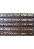Dzienniki Dąbrowskiej Tom I do V