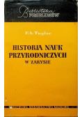 Historia nauk przyrodniczych w zarysie