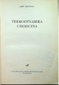 Termodynamika chemiczna