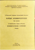 Napędy hydrostatyczne zbiór referatów