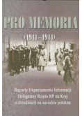 Pro memoria
