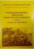 Wybitniejsi dowódcy oddziałów powstania styczniowego według Stanisława Rybickiego