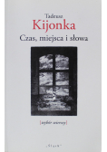 Czas miejsca i słowa