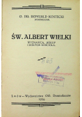 Św Albert Wielki 1934 r.