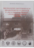 Mechanizmy eksterminacji krakowskich uczonych w Akcji Specjalnej Kraków Sonderaktion Krakau