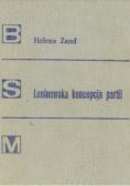 Leninowska koncepcja partii