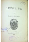 Z estetyki i z życia 1872 r.
