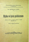Etyka w życiu publicznem 1914 r.
