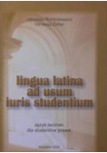 Lingua latina ad usum iuris studentium. Język łaciński dla studentów prawa