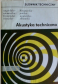 Akustyka techniczna- słownik techniczny