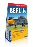 Berlin kieszonkowy laminowany plan miasta 1:20 000