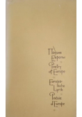 Poetry of Europe tom III część 1