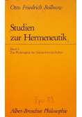 Studien zur Hermeneutik