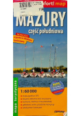 Mapa Mazury część południowa 1 : 60 000