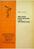 Wybrane zagadnienia Metodologii badań naukowych w zakresie studiów wychowania fizycznego