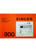Singer 800 katalog części maszyna do szycia