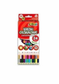 Kredki Premium Kolori dwustronne 24 kolory PENMATE