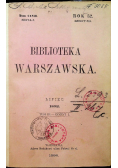 Biblioteka Warszawska 1892 tom CCVII