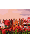 Malowanie po numerach - Amsterdam 40x50cm