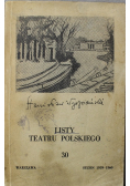 Listy teatru polskiego Nr 30