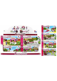 Klocki konstrukcyjne Girl ALLEBLOX (12szt)