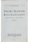 Polski słownik biograficzny tom XIII