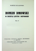 Roman Dmowski w świetle listów i wspomnień Tom II