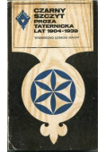 Czarny szczyt Proza taternicka lat 1904 - 1939