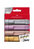 Zakreślacz metaliczny 4 kolory FABER CASTELL